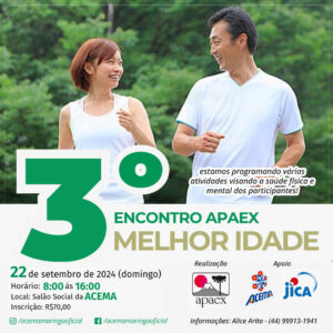 3º ENCONTRO APAEX – MELHOR IDADE